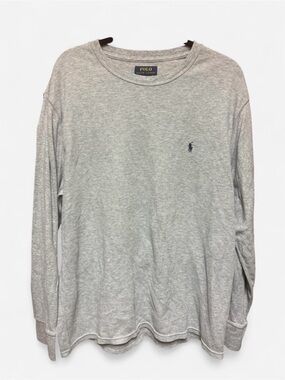 Polo Ralph Lauren Grey Long Sleeve Crew Neck Shirt